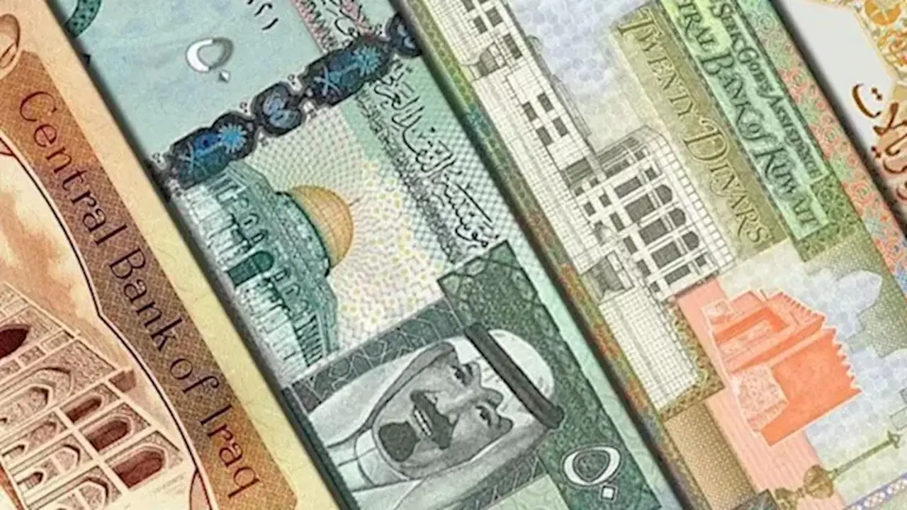 انخفاض أسعار 6 عملات عربية في تعاملات اليوم الأحد